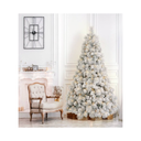 Árbol de Navidad Artificial Member's Mark Nevado con Luces LED 2.28 m Drop 002