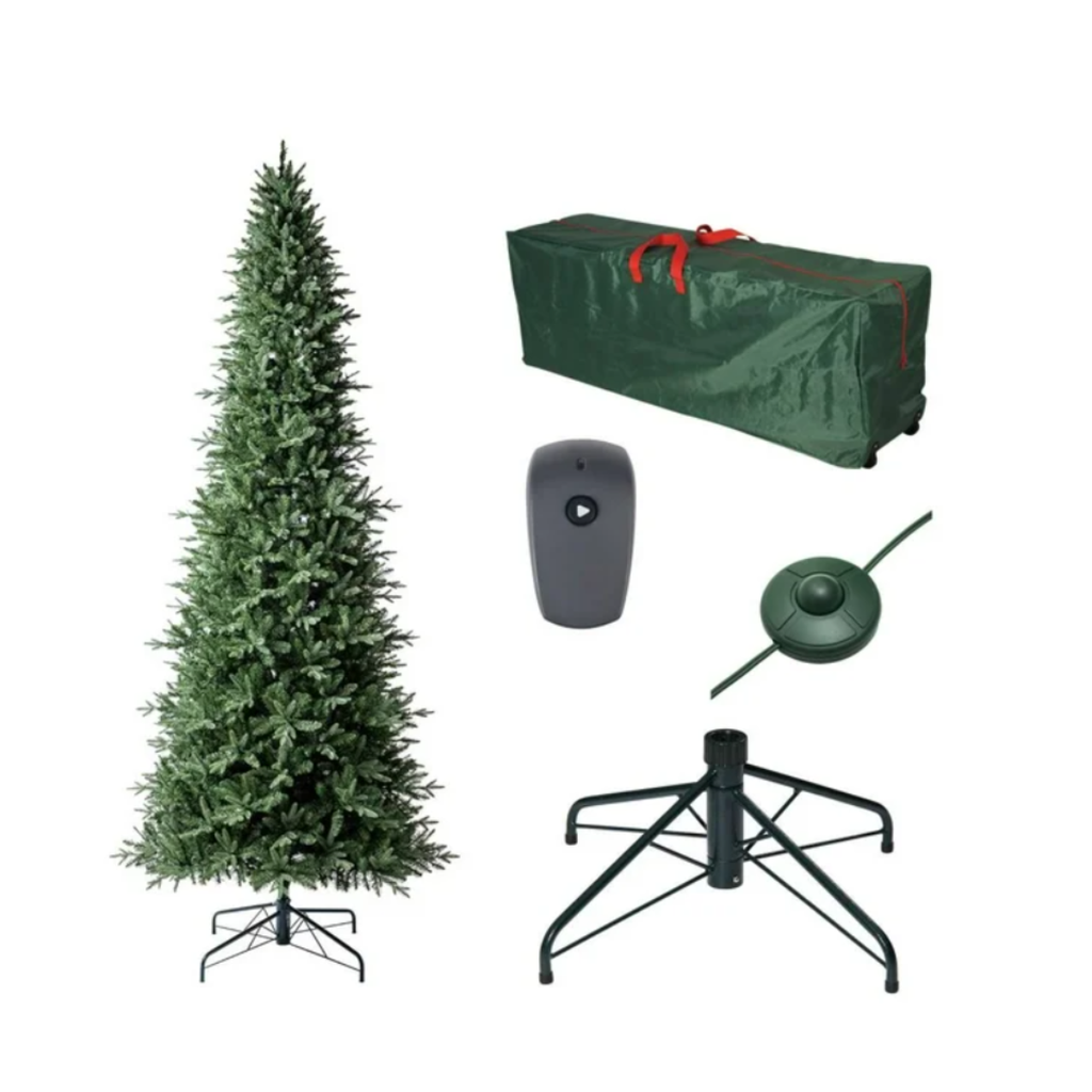 Árbol de Navidad Artificial Member's Mark Premium Richmond Fir con Luces 3.66 m Drop 002