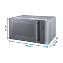 Horno de Microondas Black & Decker 1.1 Pies Cúbicos Drop002