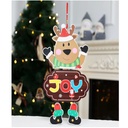 Colgante Armable Navideño Reno Drop 005