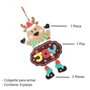 Colgante Armable Navideño Reno Drop 005