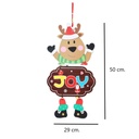 Colgante Armable Navideño Reno Drop 005