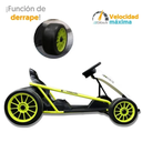 Carrito Go Kart Eléctrico Rush 360 Verde Electrico Drop002