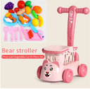Carrito De Compras De Supermercado Con Accesorios De Cocina