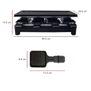 Parrilla Antiadherente RCA Raclette RC-47 1455 W Drop002