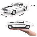 Vehículo a Escala 1:18 1968 Ford Mustang GT Cobra Jet Drop002