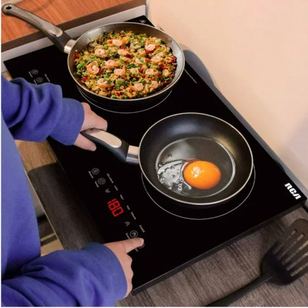 Parrilla de Inducción RCA Quemador Doble RC-12A4 Drop002