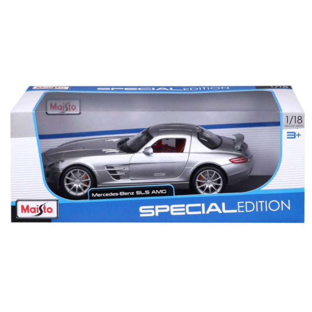 Vehículo a Escala 1:18 Mercedes-Benz SLS AMG Drop002
