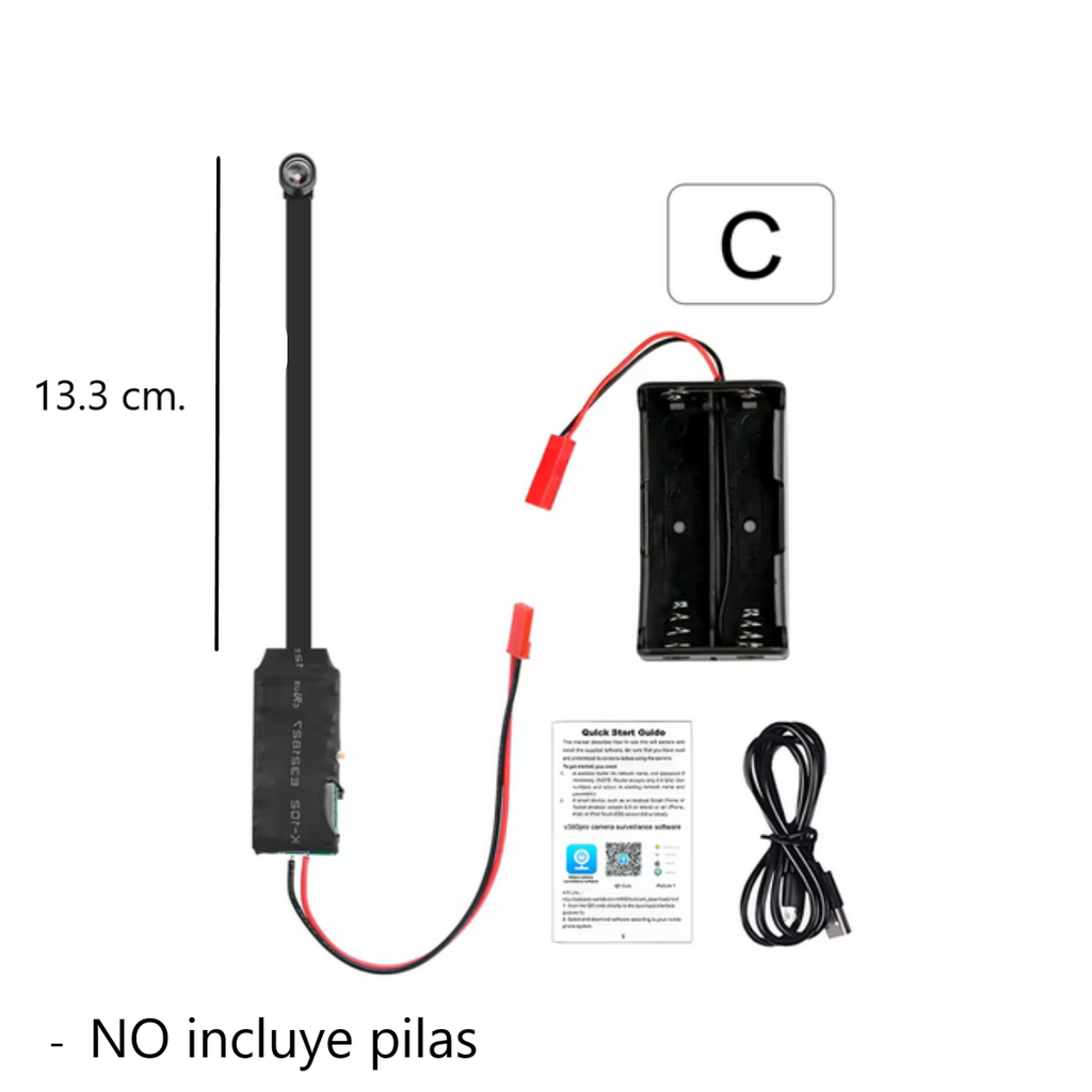 Mini Cámara Grabadora De Video HD 1080P Type C
