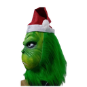 Máscara De Grinch Verde De Calidad, Cosplay De Navidad Y Halloween