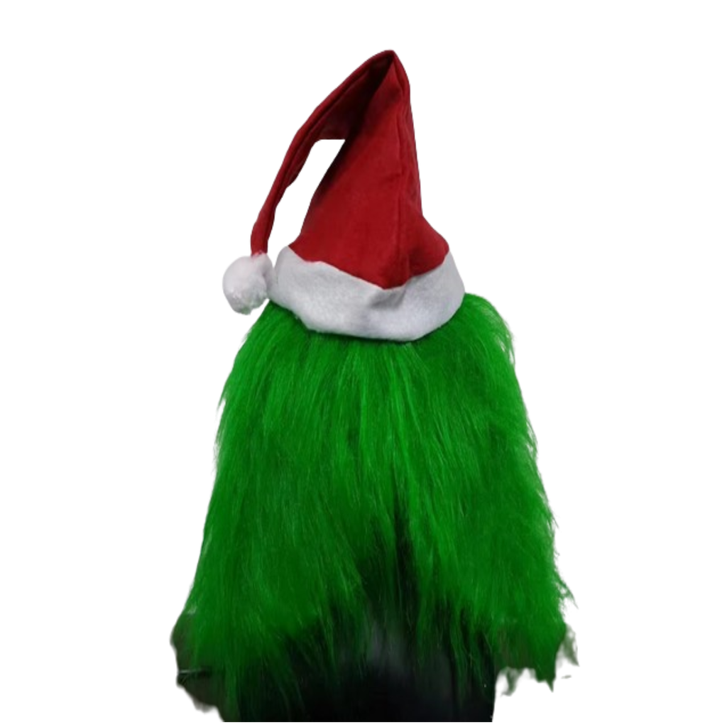 Máscara De Grinch Verde De Calidad, Cosplay De Navidad Y Halloween