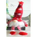 Gnomo Brillante Navidad Muñeco Sin Rostro
