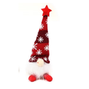 Gnomo Brillante Navidad Muñeco Sin Rostro