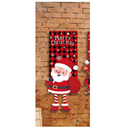 Bandera Colgante De Tela De Pata Larga Papa Noel