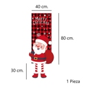 Bandera Colgante De Tela De Pata Larga Papa Noel