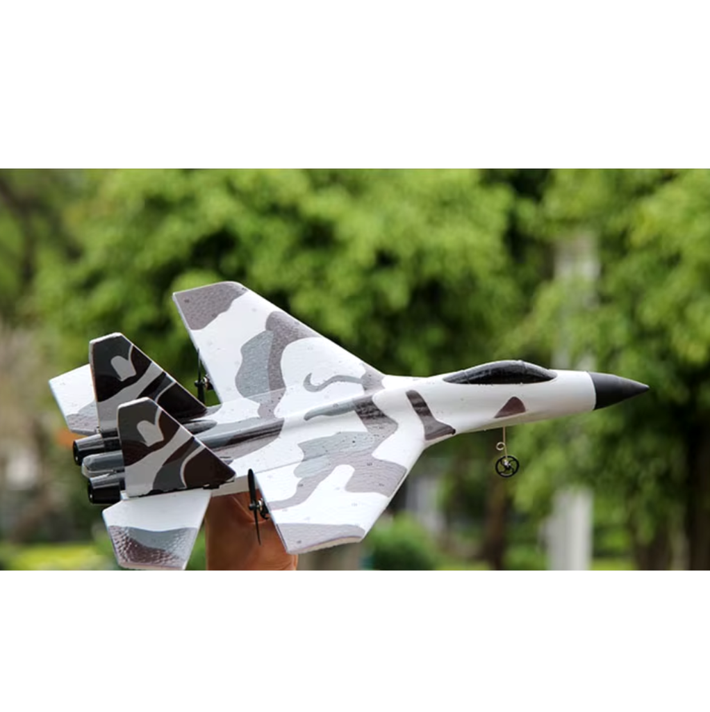 Caza RC De Ala Fija Su-35 Glider Avion Control Remoto