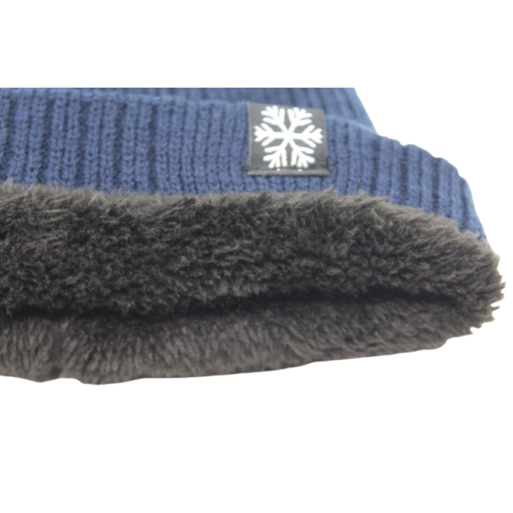 Gorro De Frio De Lana Gruesa Para Hombre Y Mujer