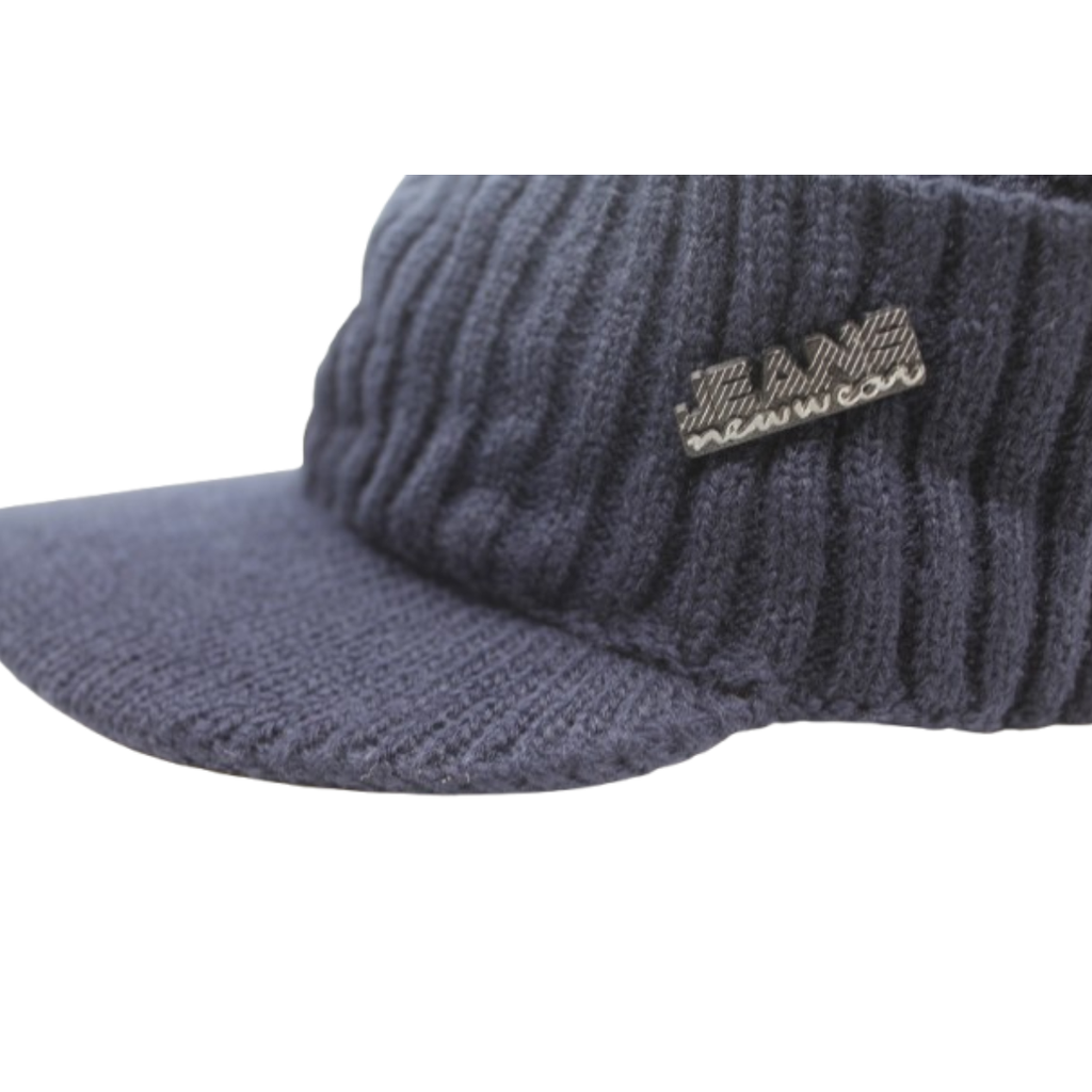 Gorro Con Visera Unisex Tejido Suave Super Jeans!