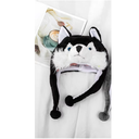 Gorro De Felpa Para Frio De Lobo Para Niños Y Adultos
