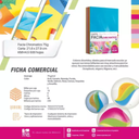 Papel Carta Chromatic Pq500 Drop 009