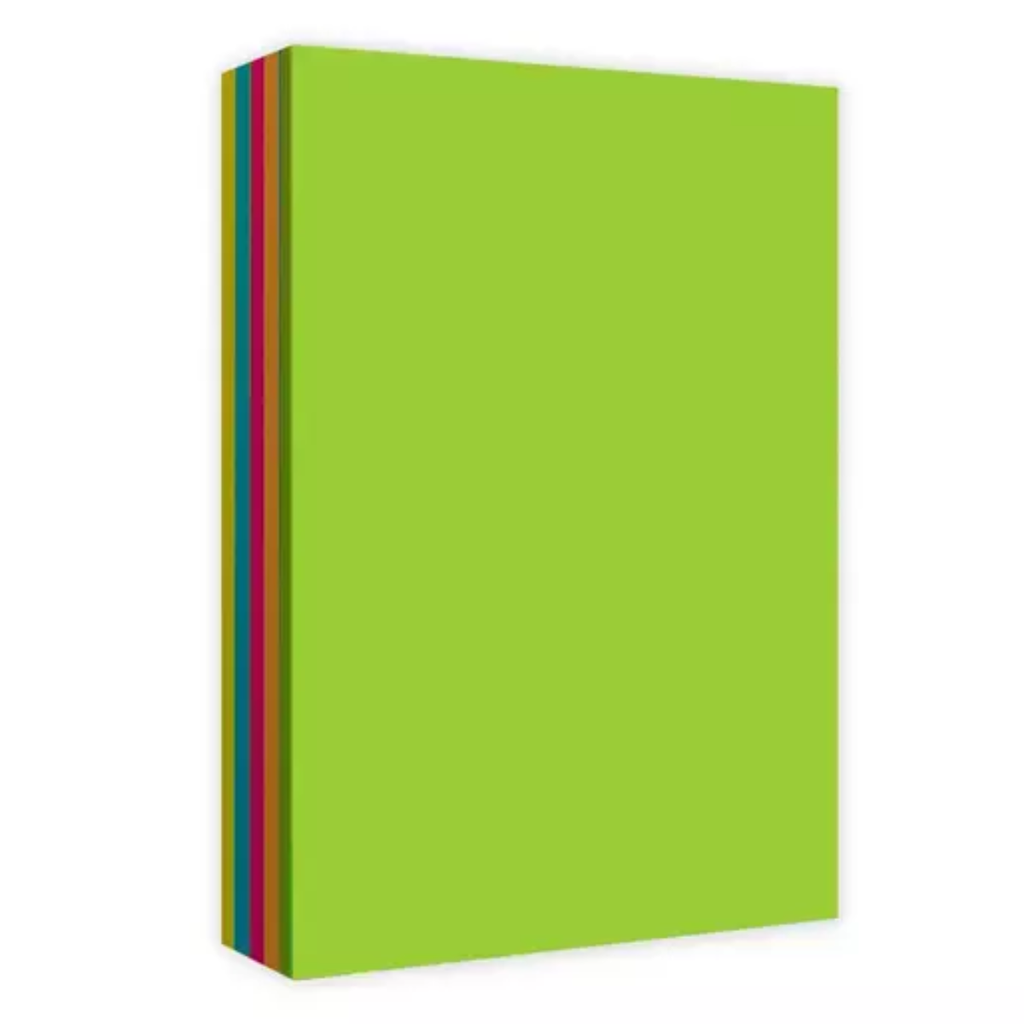 Papel Bright Carta Neon Surtid Pq250 Drop 009