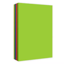 Papel Bright Carta Neon Surtid Pq250 Drop 009
