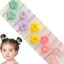Ligas Para El Cabello En Forma De Flor Para Niñas Banda Elástica
