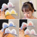 Broche Para El Cabello Con Orejas De Gato Kawaii
