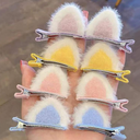 Broche Para El Cabello Con Orejas De Gato Kawaii