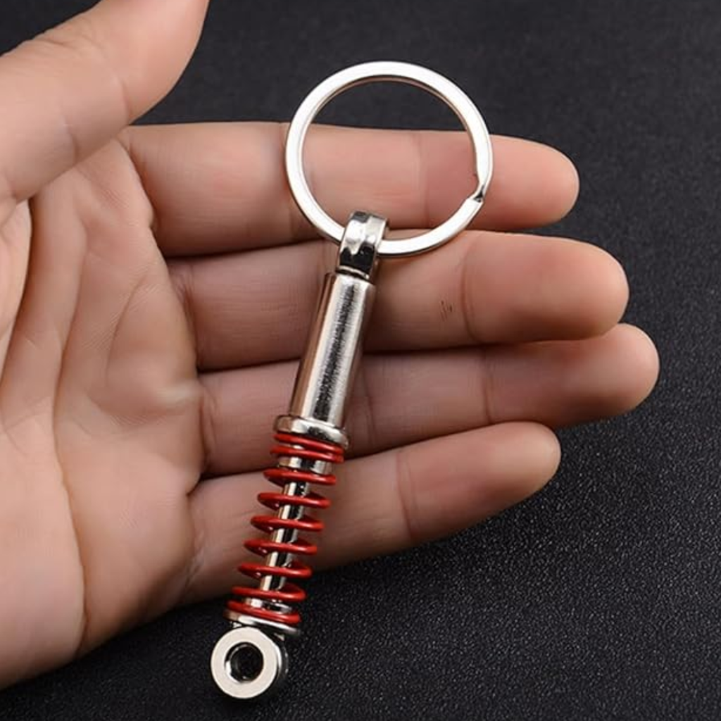 Llavero De Amortiguador De Metal Mini Llavero