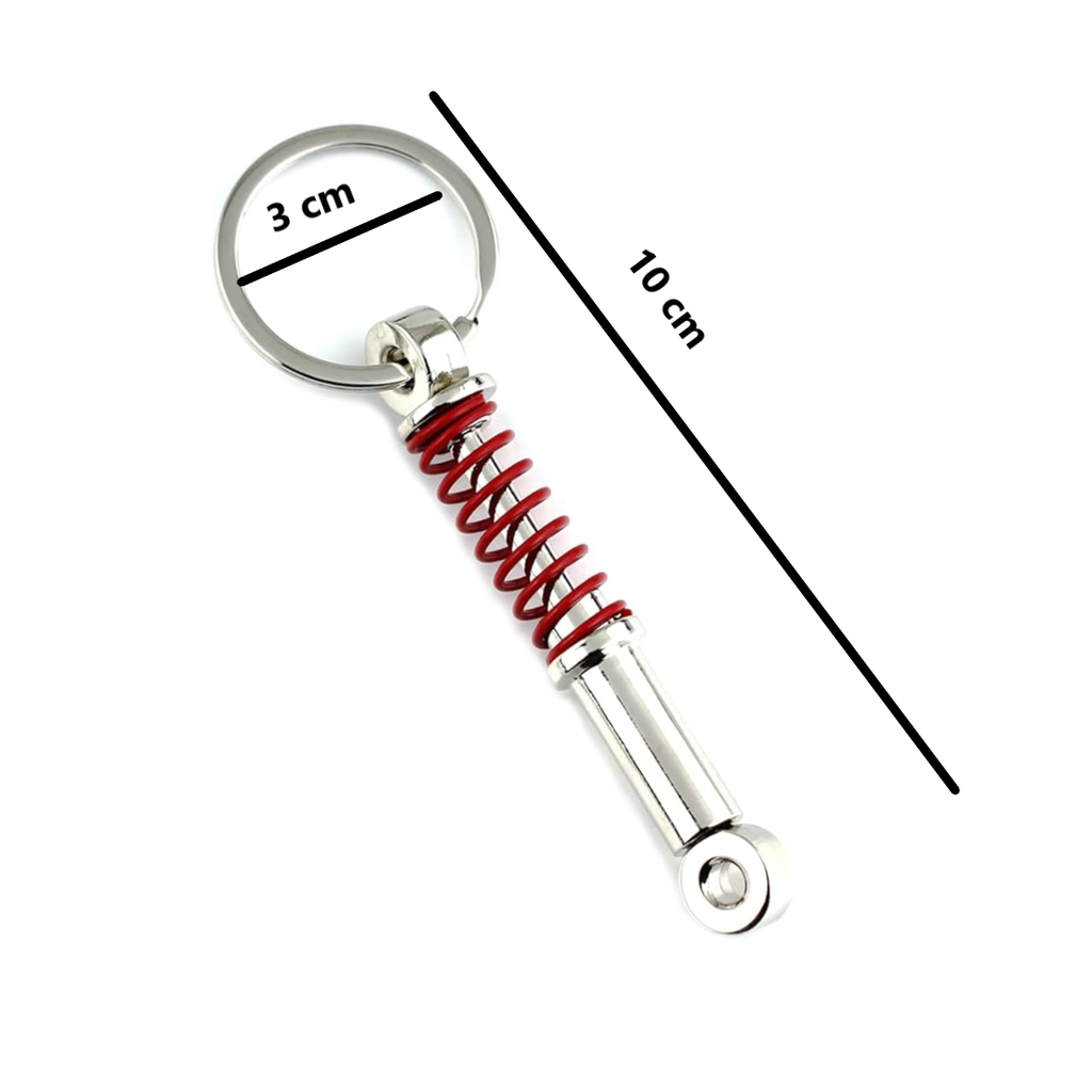 Llavero De Amortiguador De Metal Mini Llavero