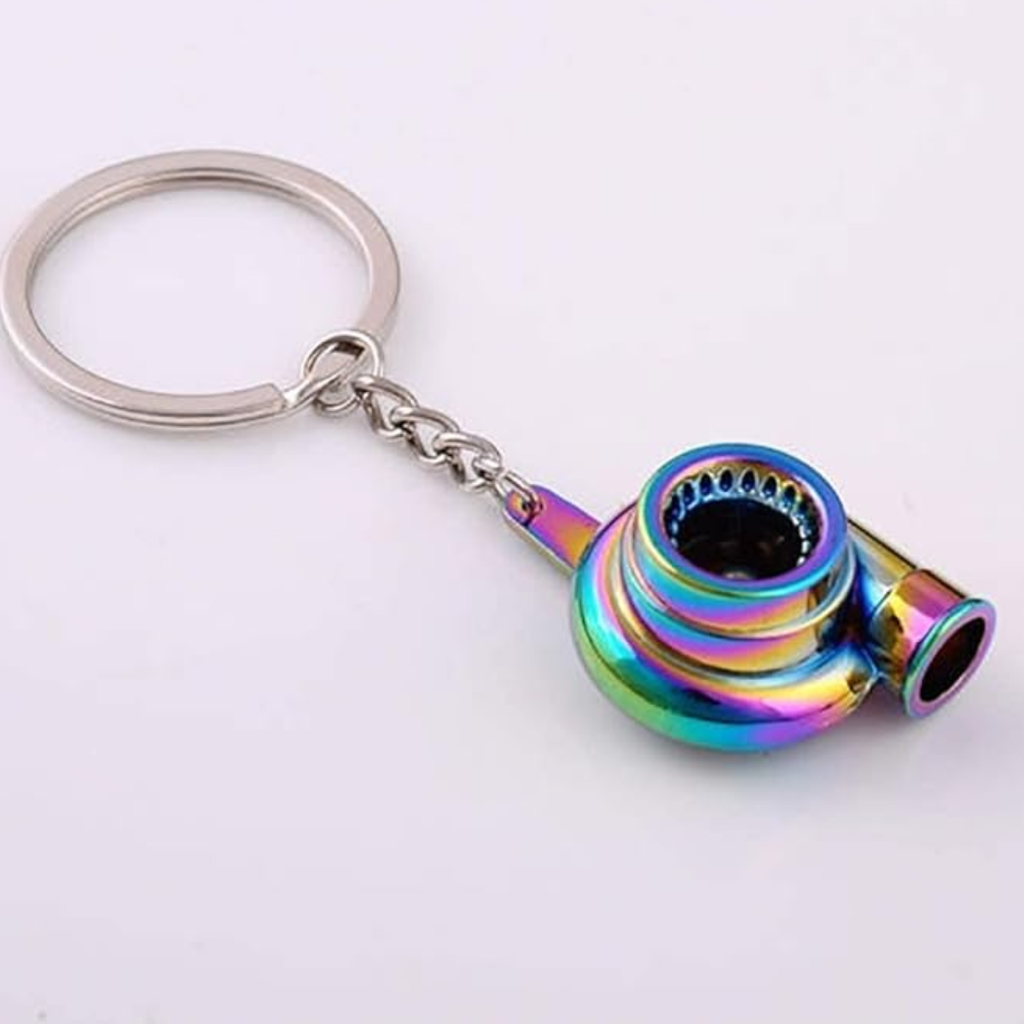 Llavero De Turbo Compresor De Metal Mini Llavero