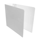 Carpeta Panorámica Azor Kinera Blanca Con Cristal Carta Herraje "O" De 3.0" Pulgadas