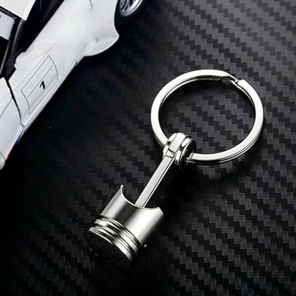 Llavero De Pistón De Metal Mini Llavero