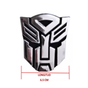 Emblema 3d Transformers Sticker Calcomanía Adherible Autobot
