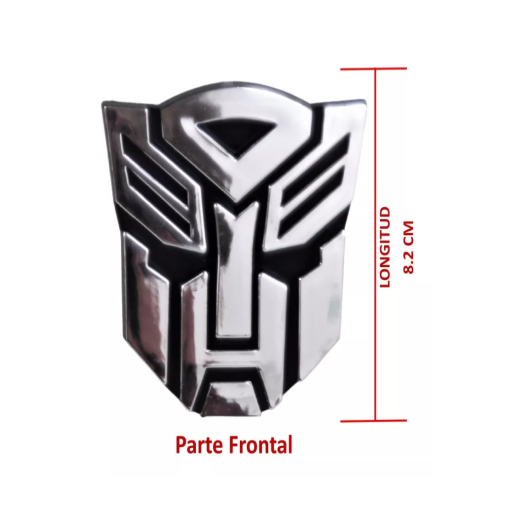 Emblema 3d Transformers Sticker Calcomanía Adherible Autobot