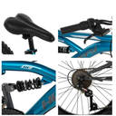 Bicicleta de Montaña Huffy Rock Creek Rodada 20 Azul Dropp02