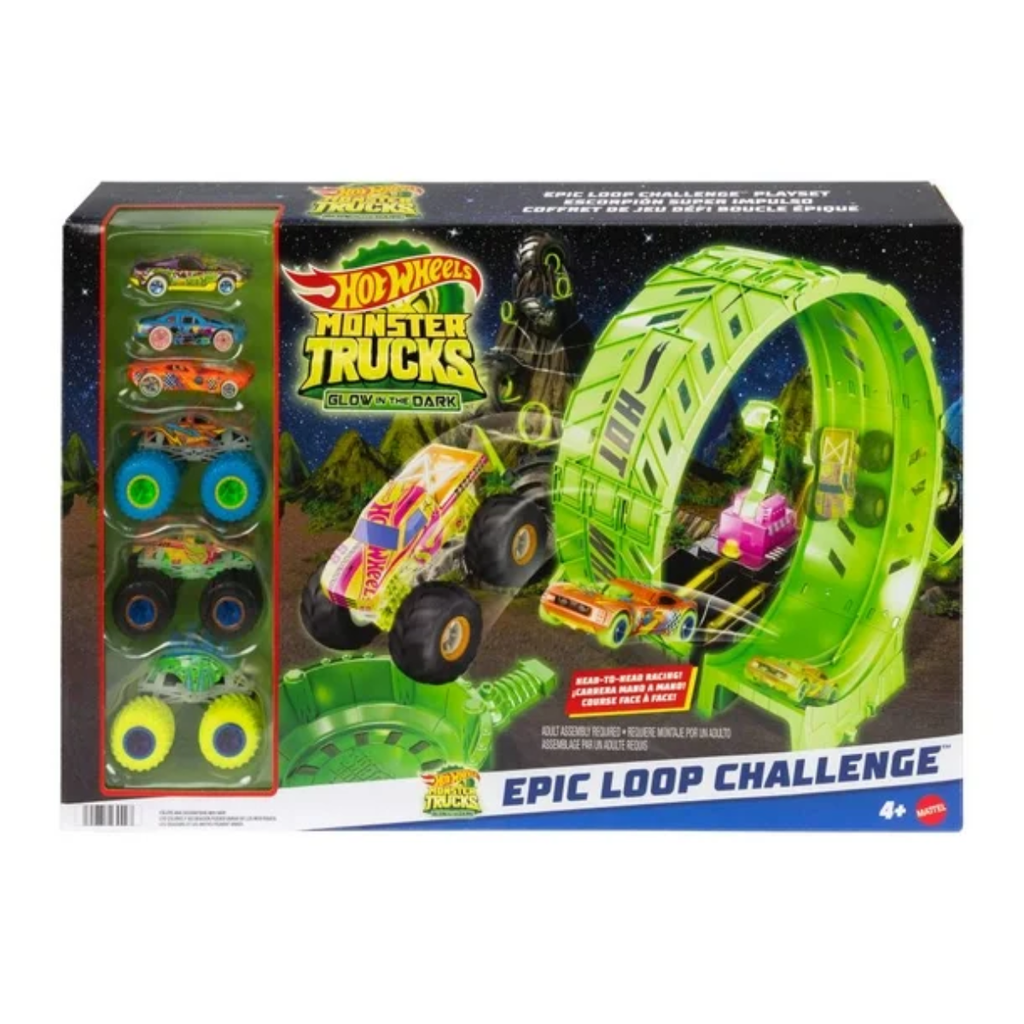 Pista Mattel Hot Wheels Monster Trucks Escorpión Dropp002
