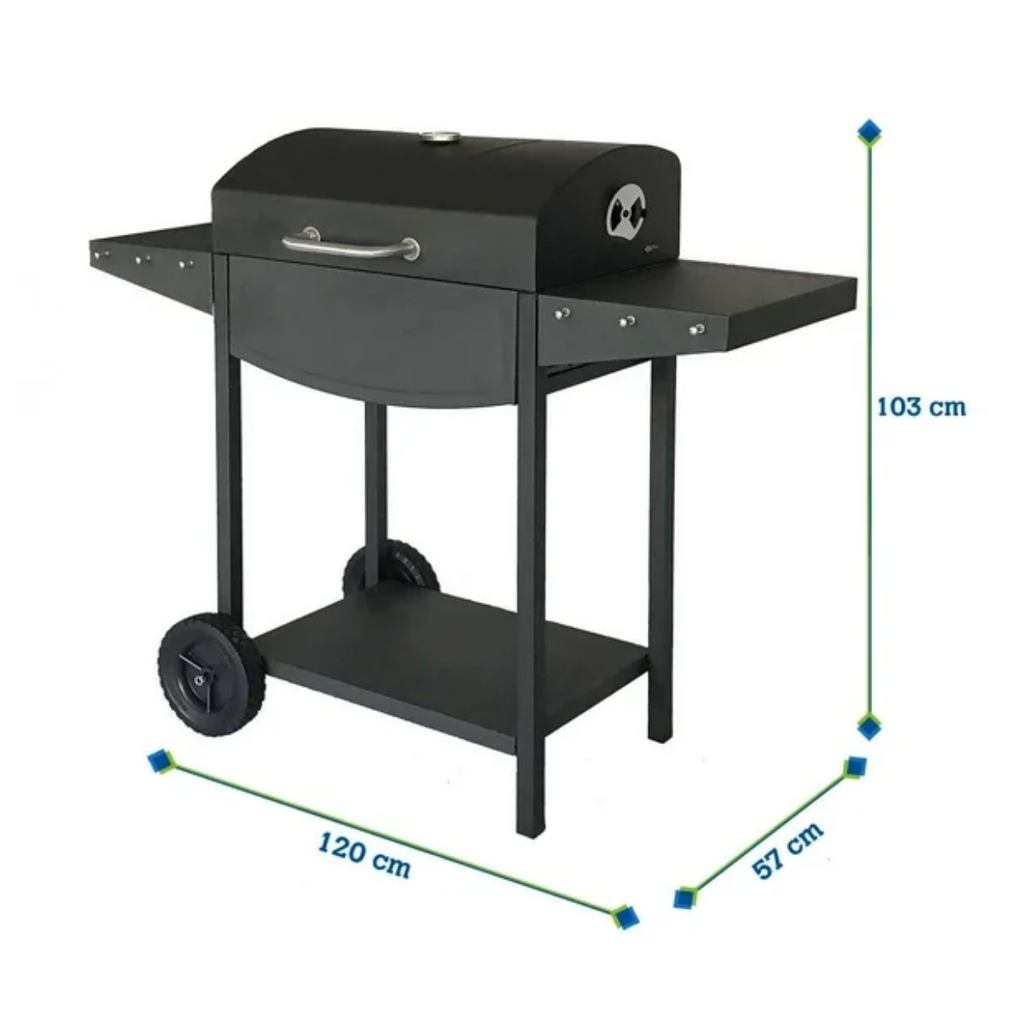 Asador de Carbón Member's Rejilla cocción recubierta Drop002