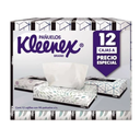 Pañuelos Faciales Kleenex 12 Cajas con 90 pzas c/u Drop002