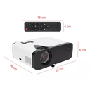 Proyector Mini 1080p 4000lm Portatil Wifi Hd Bluetooth
