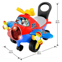 Avión Montable Kiddieland Disney Mickey DROP002