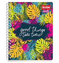 Cuaderno Francés Espiral Doble Natural Cuadro Chico 100 HojasDrop 009