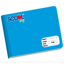 Cuaderno Italiano Scool Cosido Cuadro Grande Con 100 Hojas