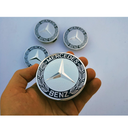 Emblema De Mercedes Benz Clase C Rueda De Centro 4 Piezas