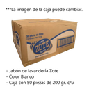 Jabón en Barra Zote 50 Piezas de 200 g. Drop007