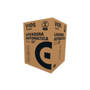 Lavadora Automática Vios 20Kg Gris 900W Drop011