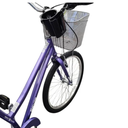 Bicicleta Urbana Huffy Seville Rodada 24 Morado Drop002