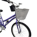 Bicicleta Urbana Huffy Seville Rodada 24 Morado Drop002