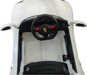 Carrito Eléctrico Para Niños, Deportivo Color Blanco Drop001